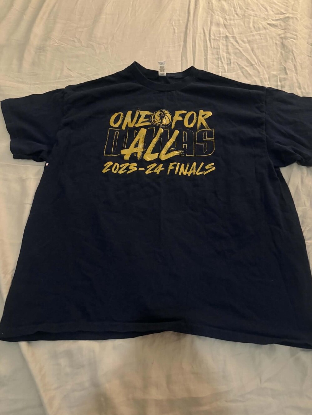 Dallas Maverick 2023 2024 NBA Finals Short Sleeve Shirt, Adult XL